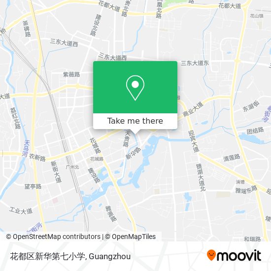 花都区新华第七小学 map
