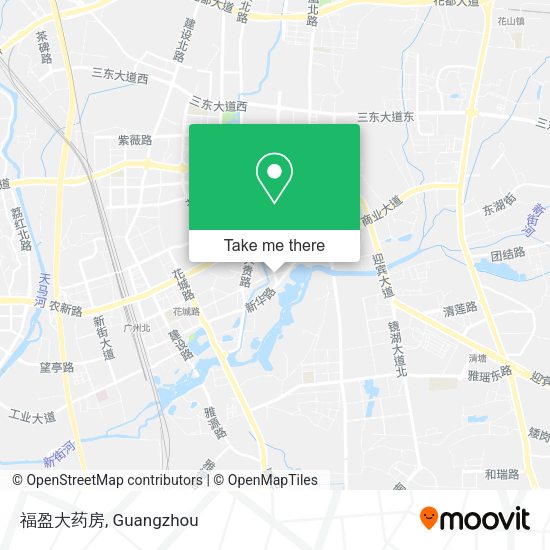 福盈大药房 map