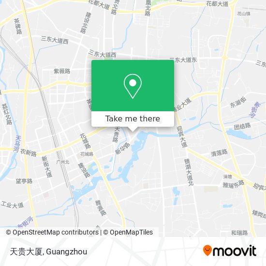 天贵大厦 map