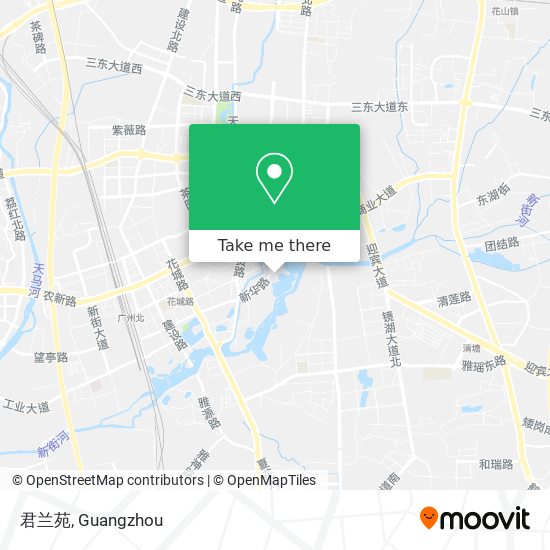 君兰苑 map
