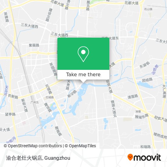 渝合老灶火锅店 map