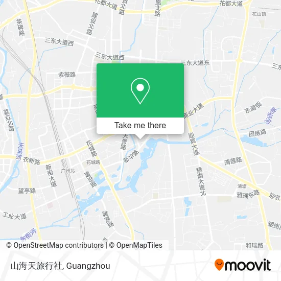 山海天旅行社 map