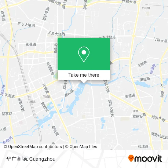 华广商场 map