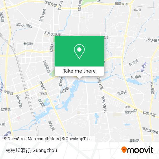 彬彬烟酒行 map