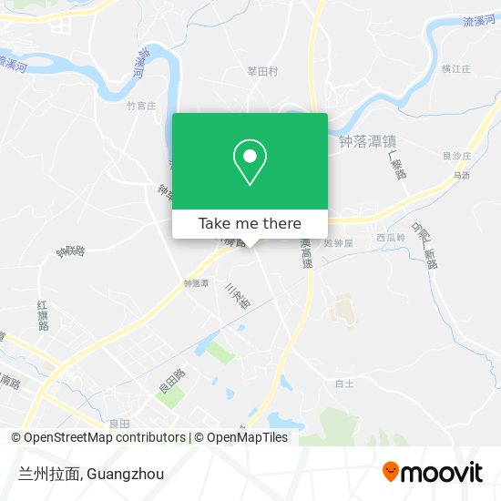 兰州拉面 map