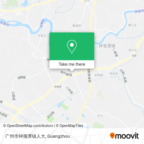 广州市钟落潭镇人大 map