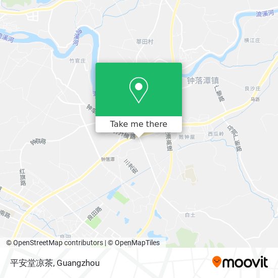 平安堂凉茶 map