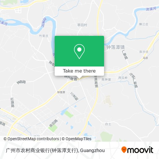 广州市农村商业银行(钟落潭支行) map