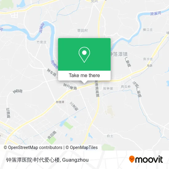 钟落潭医院-时代爱心楼 map