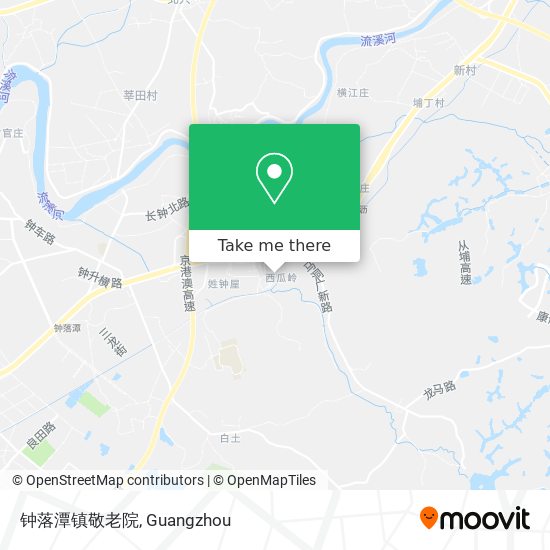 钟落潭镇敬老院 map
