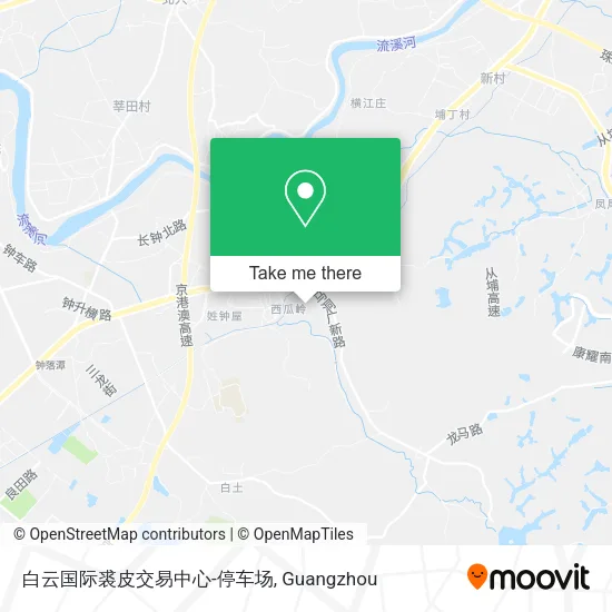 白云国际裘皮交易中心-停车场 map