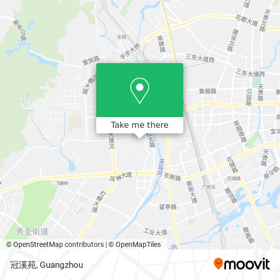 冠溪苑 map