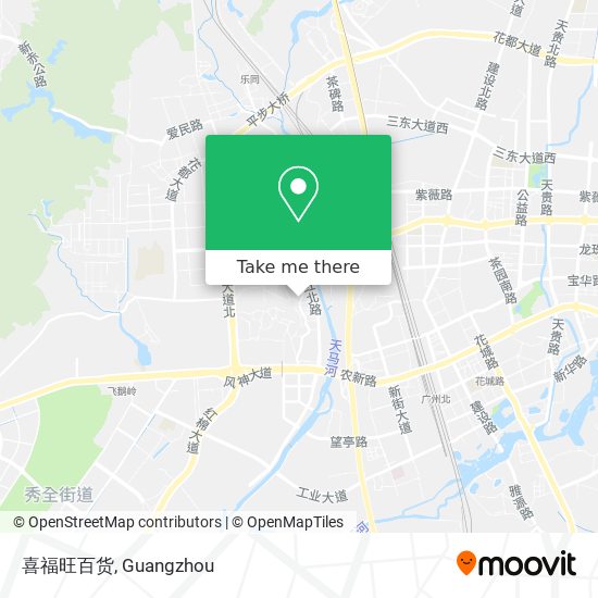 喜福旺百货 map