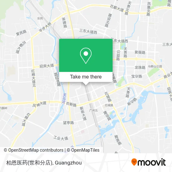 柏恩医药(世和分店) map