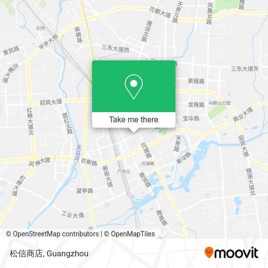 松信商店 map
