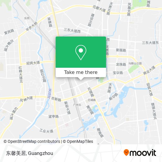 东馨美居 map