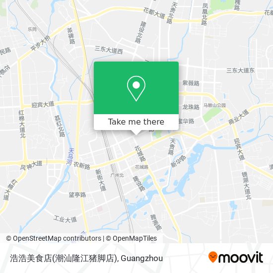 浩浩美食店(潮汕隆江猪脚店) map