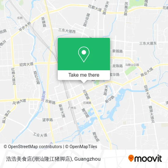 浩浩美食店(潮汕隆江猪脚店) map
