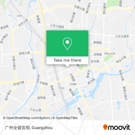 广州全骏宾馆 map