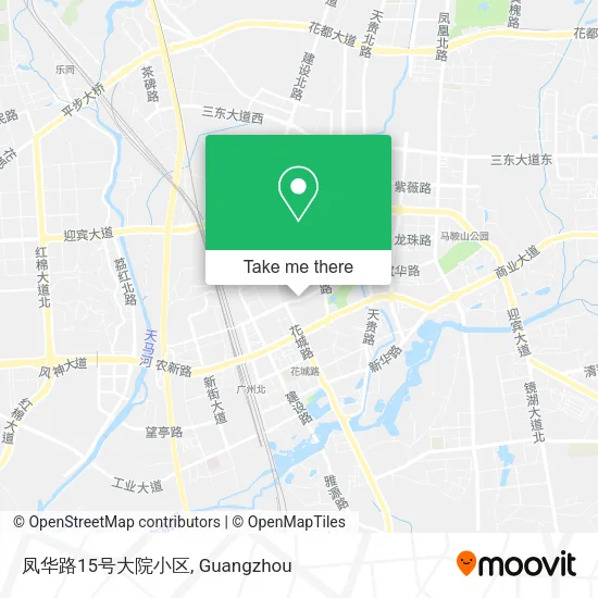 凤华路15号大院小区 map