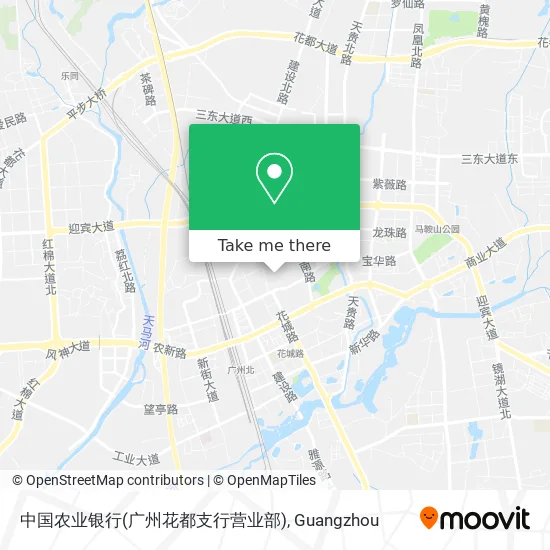 中国农业银行(广州花都支行营业部) map