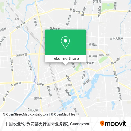 中国农业银行(花都支行国际业务部) map