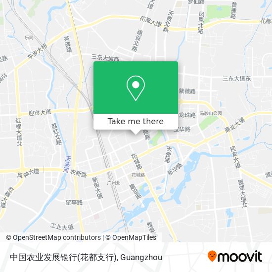 中国农业发展银行(花都支行) map