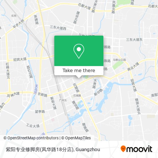 紫阳专业修脚房(凤华路18分店) map
