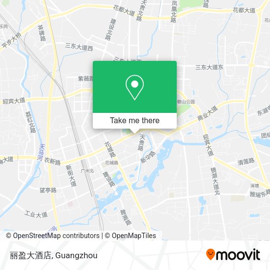 丽盈大酒店 map