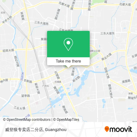 威登狼专卖店二分店 map