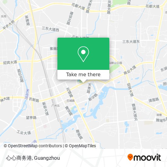 心心商务港 map