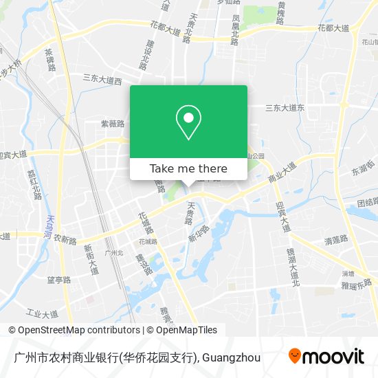 广州市农村商业银行(华侨花园支行) map