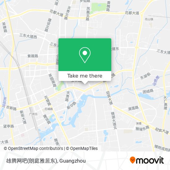 雄腾网吧(朗庭雅居东) map