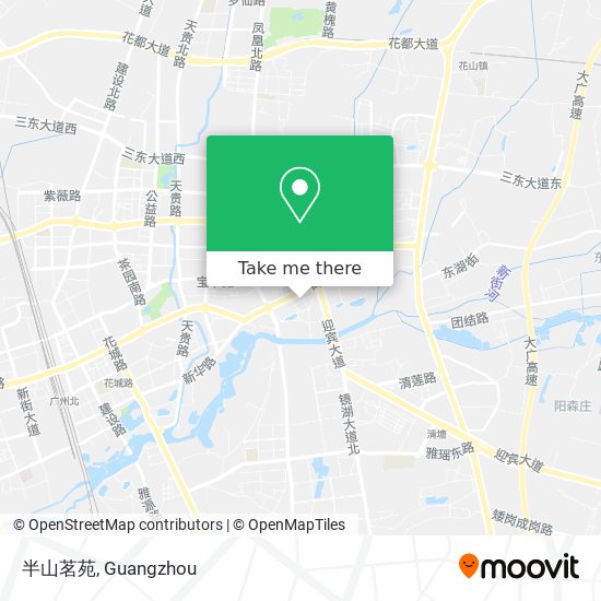半山茗苑 map
