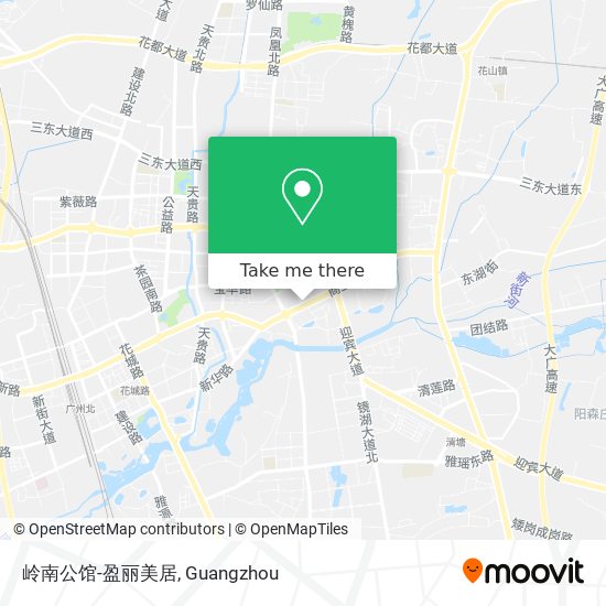 岭南公馆-盈丽美居 map