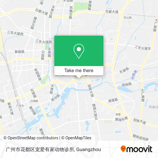 广州市花都区宠爱有家动物诊所 map