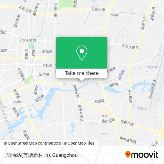 加油站(莲塘新村西) map