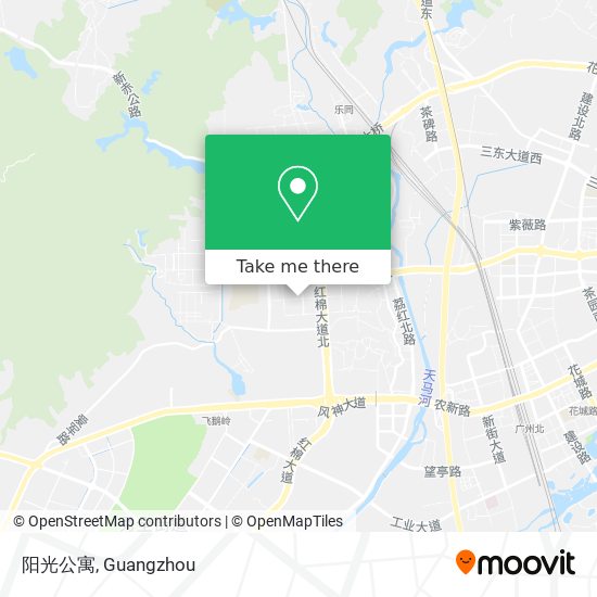 阳光公寓 map