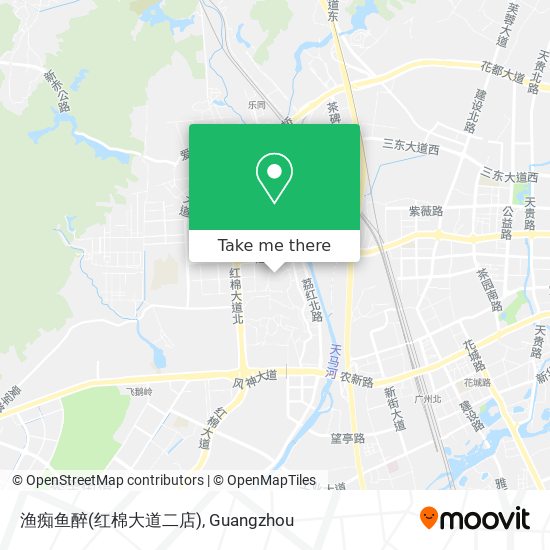 渔痴鱼醉(红棉大道二店) map