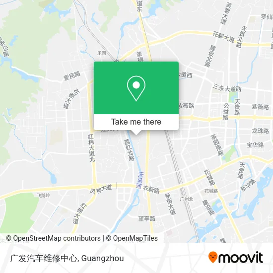 广发汽车维修中心 map