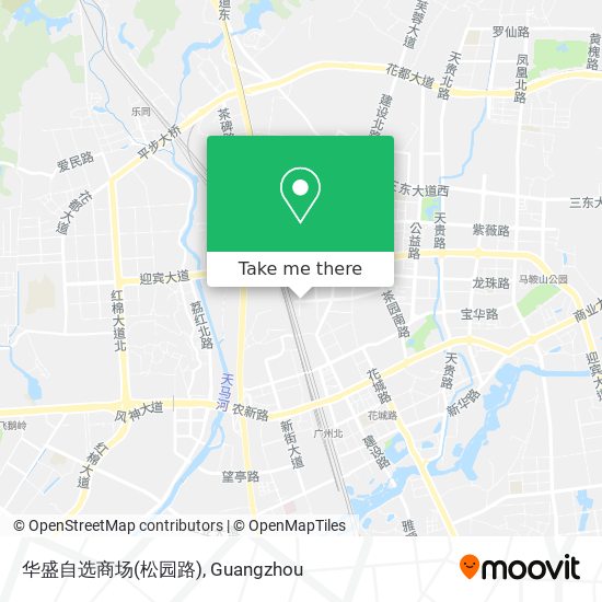 华盛自选商场(松园路) map