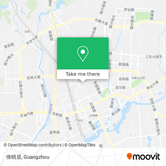 倚晴居 map