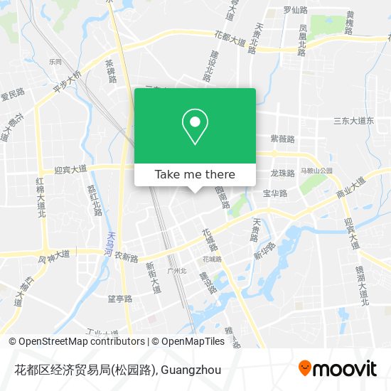 花都区经济贸易局(松园路) map