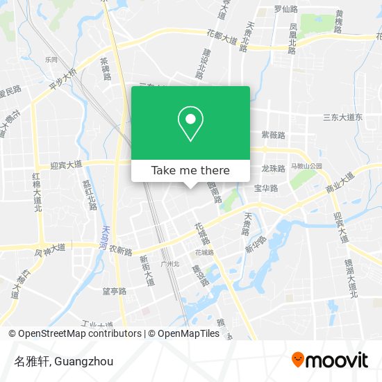 名雅轩 map