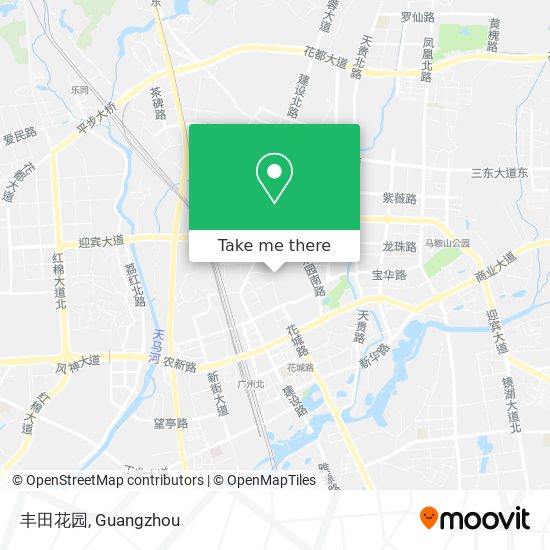 丰田花园 map