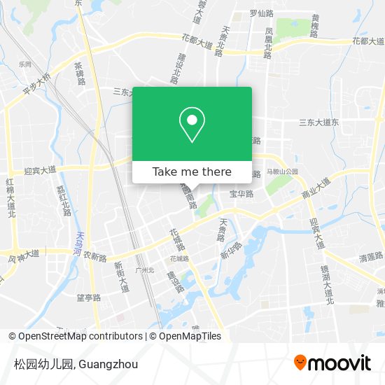 松园幼儿园 map