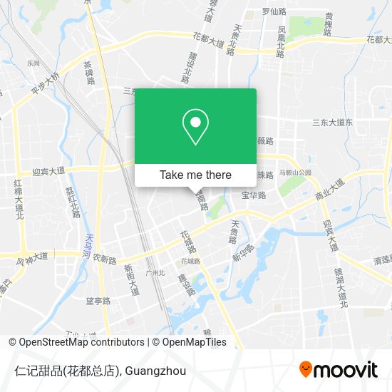 仁记甜品(花都总店) map