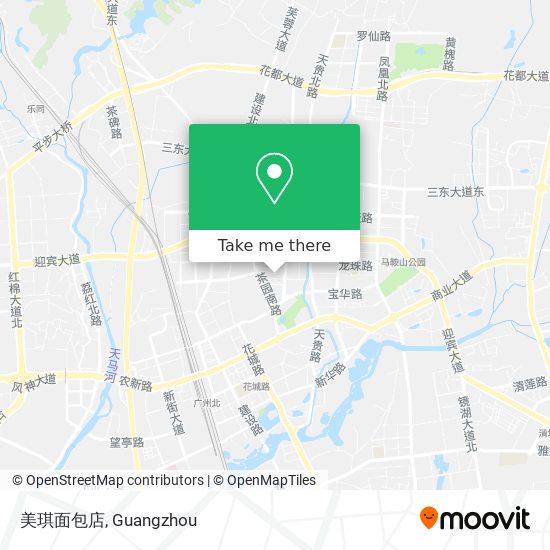 美琪面包店 map
