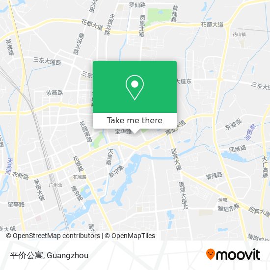 平价公寓 map