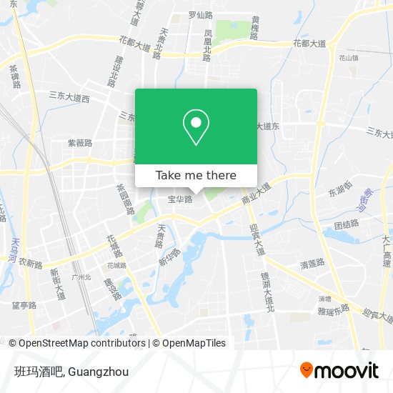 班玛酒吧 map